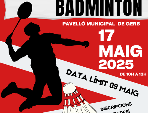 3r TORNEIG ESCOLAR DE BÀDMINTON!